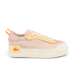 1 - L004 PLATEFORME - LACOSTE - Baskets - Caoutchouc, Cuir, Nubuck, Textile