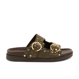 1 - WEST - ENZO VERSINI - Sandales - Caoutchouc, Cuir, Nubuck