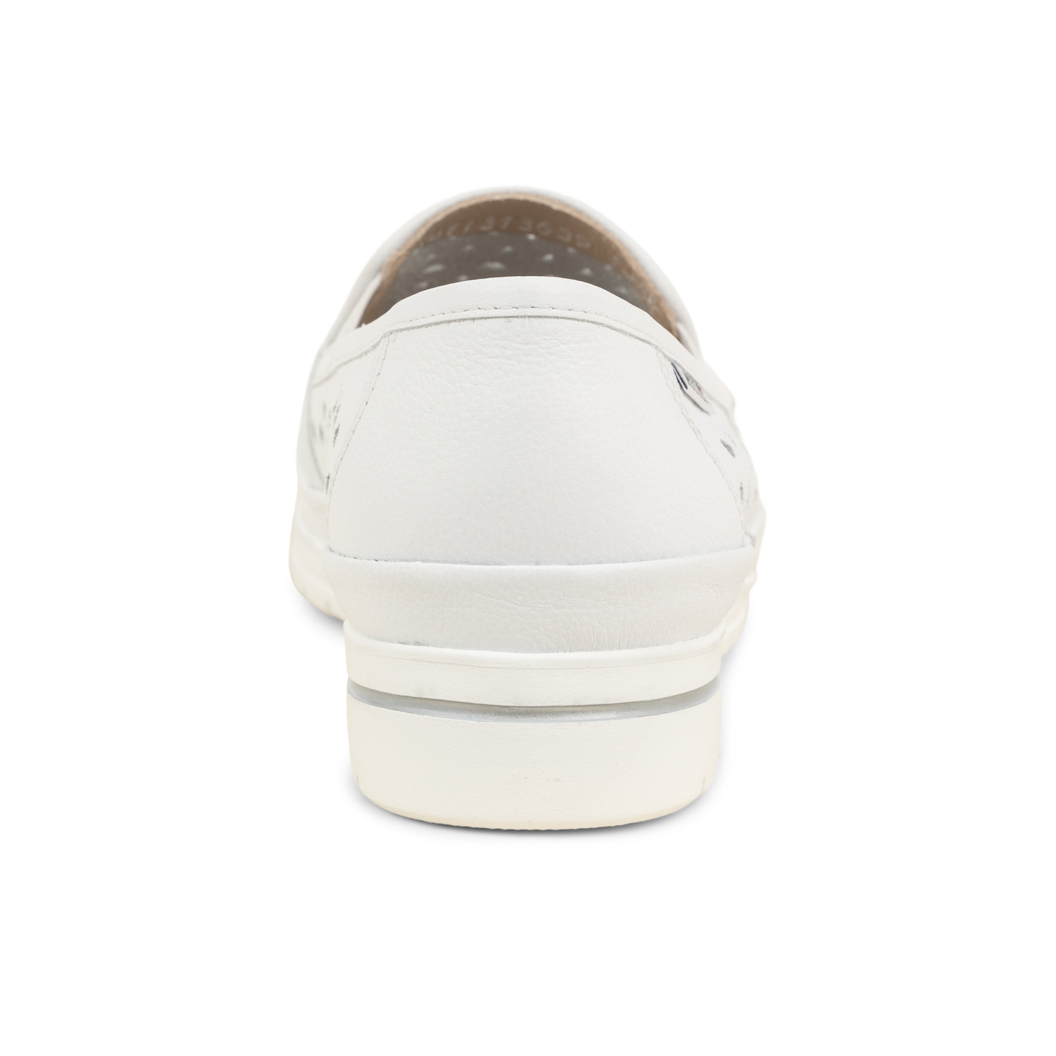 MOCASSINS EN CUIR CASUAL - Blanc écru | France