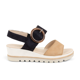 1 - GABOUCLE - GABOR - Sandales - Nubuck, Cuir, Caoutchouc