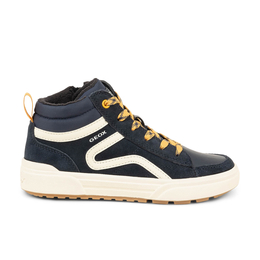1 - WEEMBLE LACE - GEOX - Chaussures montantes - Nubuck, Textile, Caoutchouc, Cuir