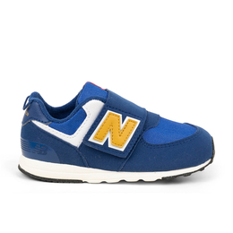 1 - NW574 VELCRO - NEW BALANCE - Baskets - Caoutchouc, Textile, Nubuck
