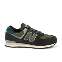 1 - GC574 LACE - NEW BALANCE - Baskets - Nubuck, Synthétique, Textile