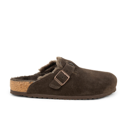 1 - BOSTON SHERLING - BIRKENSTOCK - Chaussons - Textile, Cuir, Caoutchouc